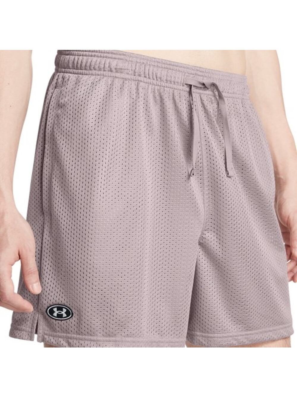 Mens Under Armour Essential Mesh Shorts - Mens Tetra Grey/White Size XL